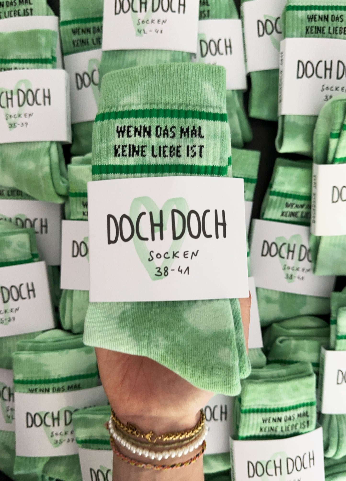 Socken Summer Special Edition Grün
